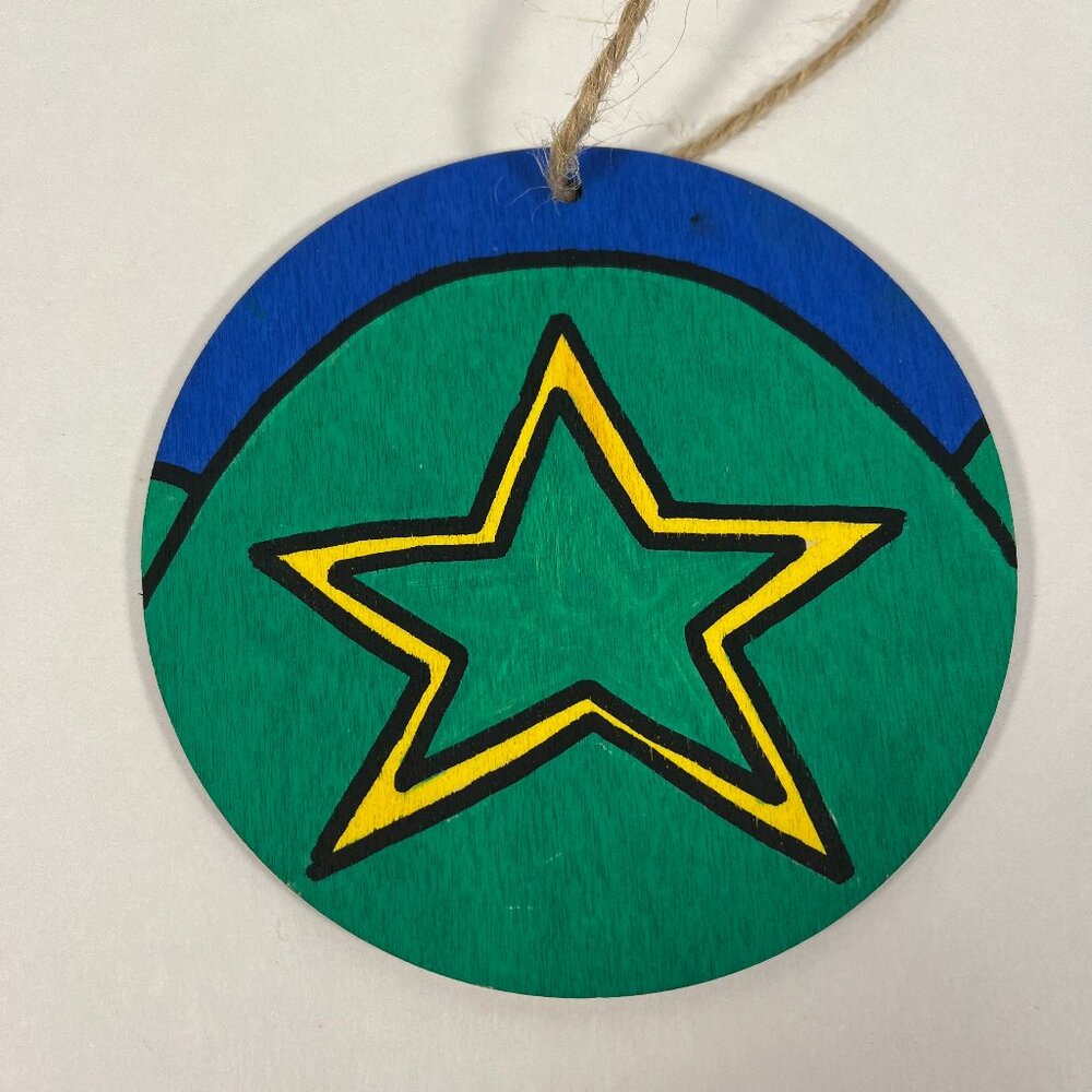 Palmer Lake Star Christmas Ornament